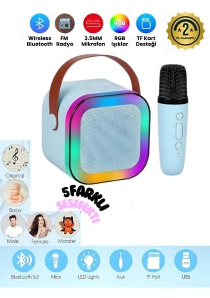 Aesco Mey Ithalat® FP-K12 Karaoke Wireless