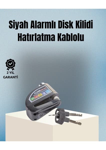 Epilons Motosiklet ve Bisiklet Için 6mm Pinli Alarmlı Disk Fiyatı
