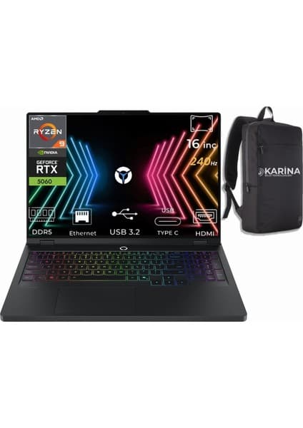 Lenovo Legion Pro 5 Ryzen 9 8940HX 83LT005RTR-K11 64GB 4tb Fiyatı