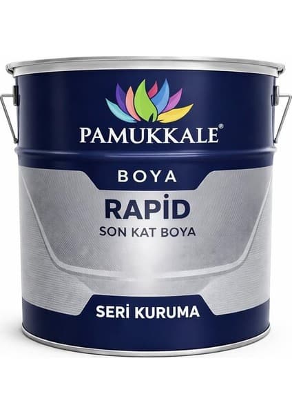 Pamukkale 1402 Rapid Endüstriyel Boya 60-70 Gloss 15 kg Ral 1016 Kükürt
