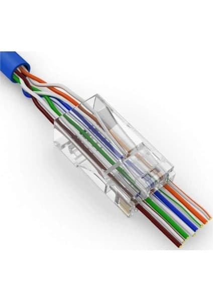 S-Lınk SL-COB25P, RJ45, Yeni Nesil Jac, Utp, Cat6, (100LÜ