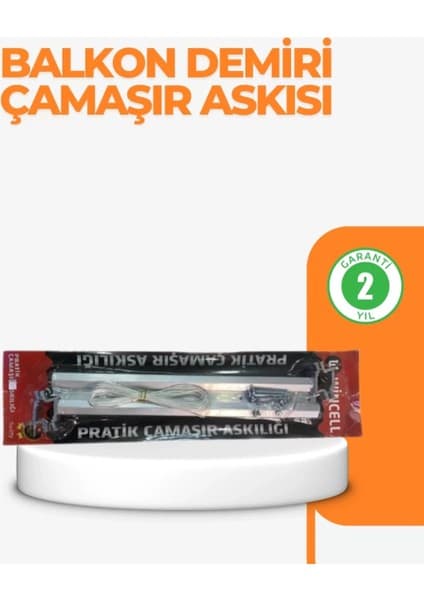Asiltech 25X60 cm Çamaşır Askılığı Kare Balkon Demiri Için Fiyatı