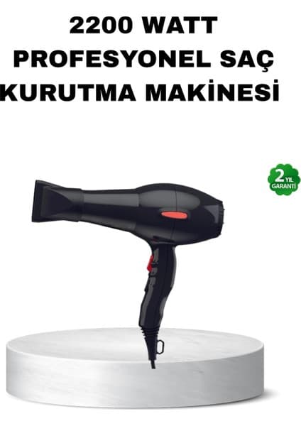 Profesyonel Saç Kurutma Makinesi – Ac Motor, Soğuk Üfleme, 2 Fiyatı