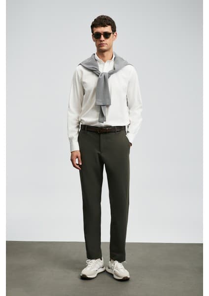 Lufian Daren Smart Erkek Chino Pantolon Slim Fit Haki Fiyatı