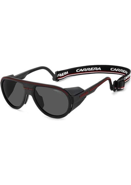 Carrera Unisex Plastik Güneş Gözlüğü C Sport 09/s/xt Siyah çerçeve Füme