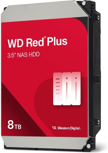 Wd Red WD80EFPX 3,5" 8tb, 256MB, 5640 Rpm, 7/24 Güvenlik-Nas-Server