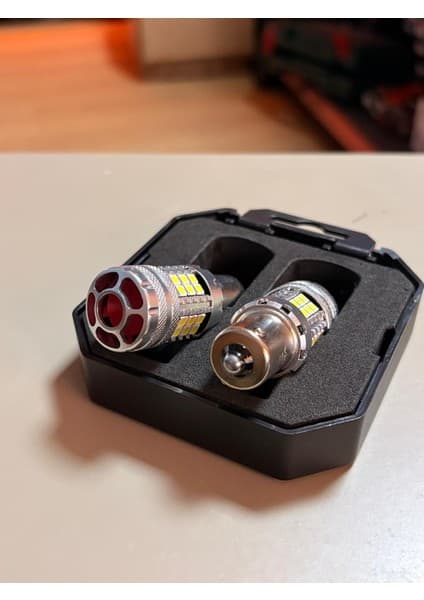 Yenilzd Forg 93 Fanlı Tekduy LED Fanlı Beyaz LED 7219FN Tek Duy (2 Adet) 1156-30 Ledli Fanlı Blaze