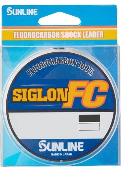 Sunline Siglon Fluorocarbon Misina CLEAR 0.66MM - 50MT -