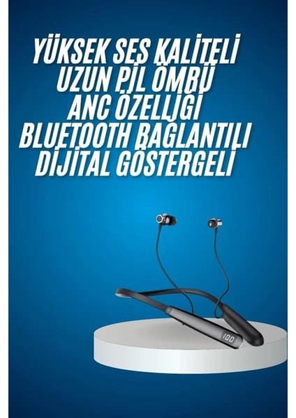 Epilons Bluetooth Kulaklık Şarj Göstergeli 100 Saat Şarj