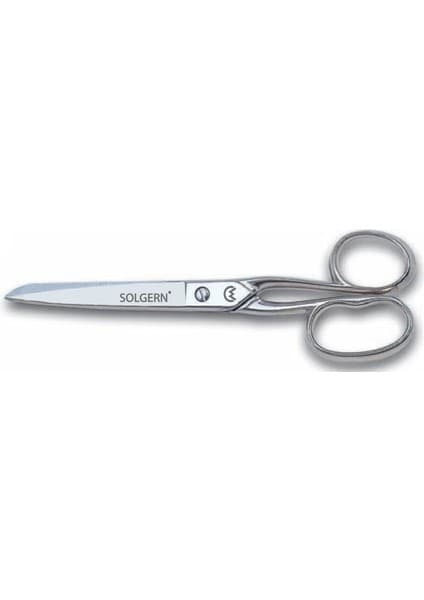 Solgern A122-8 Ev ve Saya Makası No: 8 inç / 20,32cm - Nikel Fiyatı