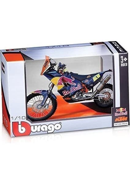 Bburago 1:18 Ktm 450 Model Motor - Stokta Olan Model