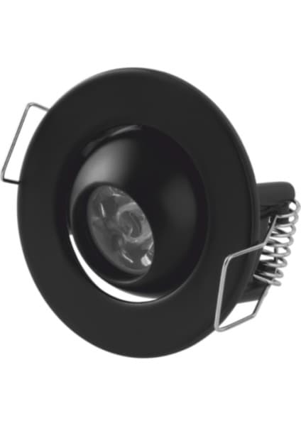 5 Adet Cata Ct 5268 Ufo Yıldız 1.5W Sıva Altı LED Spot Siyah Fiyatı