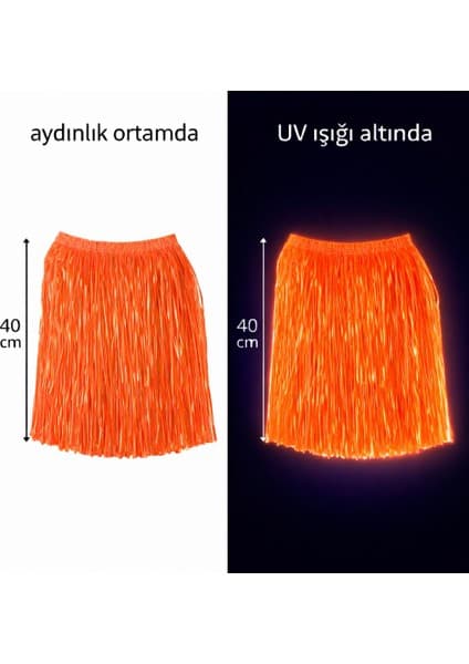 Colezium Neon Tcu Hawaii Parti Eteği 40 cm Fiyatı