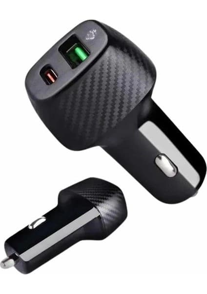 Epilons Type-c Girişli Araba Çakmaklık Şarj Cihazı 38w Oto