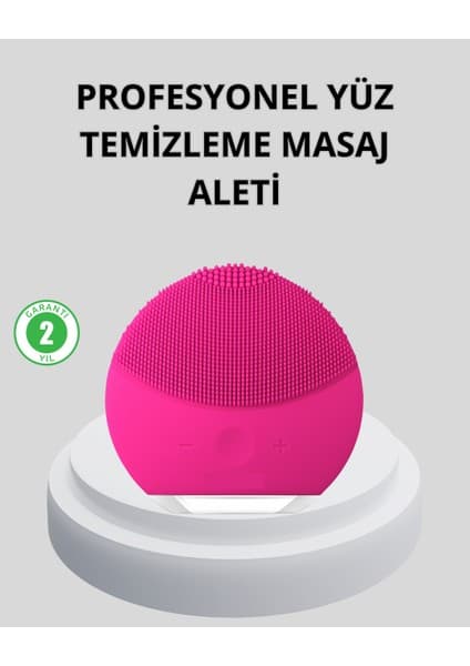 Renklime Şarjlı Su Geçirmez Yüz Temizleme ve Masaj Aleti – 3 Fiyatı