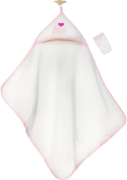 I Mam & Dad Nakışlı Bebek Havlu Silgi –
