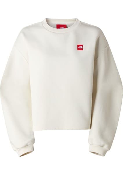 The North Face W Tnf Red Box Crew Kadın Sweatshirt Fiyatı