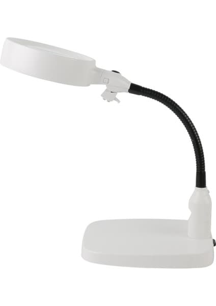 Skygo Masaüstü 10X LED Işıklı Büyüteç Okuma El Sanatları