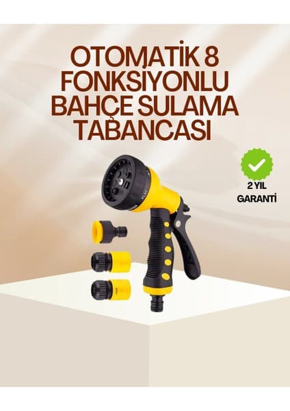 Eco Lounge 8 Fonksiyonlu Bahçe Sulama Tabancası Seti Çok Fiyatı