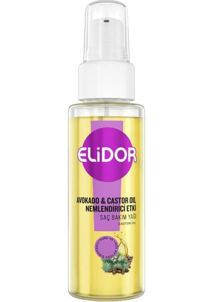 Elidor Avokado & Castor Oil Saç Bakım Yağı 80 ml 5