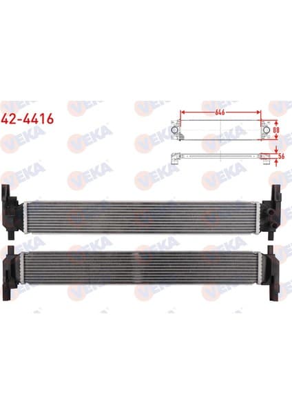 Otoco Volkswagen Polo (6r,6c) 1.4 Tdı 2009 Turbo Radyatoru Fiyatı