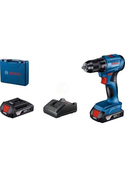 Bosch Akülü Vidalama Matkabı Gsr 185-LI (2 x 2,0 Ah Akü) -