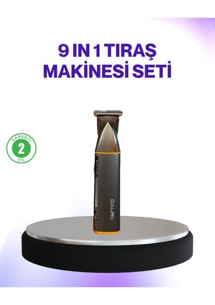 Toyigoo 9’u 1 Arada Şarjlı Erkek Bakım Cihazı Saç Sakal Fiyatı