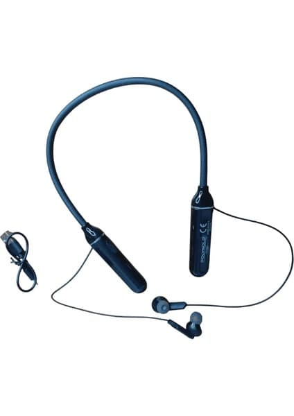 Polygold PG-100 Type-C Şarjlı Bluetooth Kulaklık – Boyun Askılı, Uzun Pil Ömürlü,