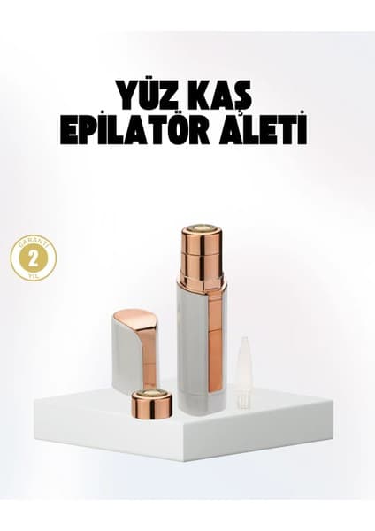 Hassas Ciltler Için Yüz Epilatörü – Kaş ve