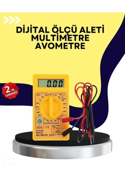 Enco Store Çok Fonksiyonlu Dijital Multimetre Elektrik Test
