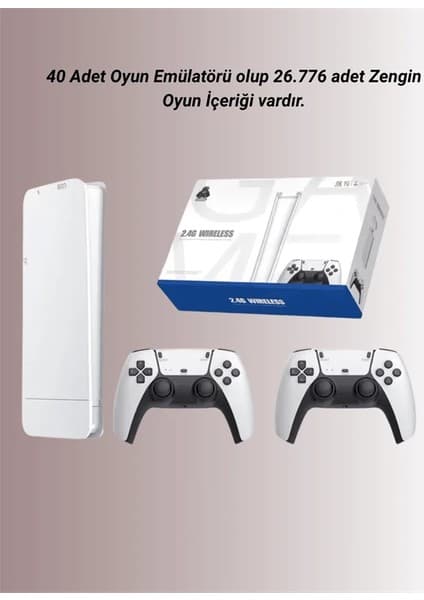Enco Store 4K Destekli Bluetooth Retro Oyun Konsolu – M15