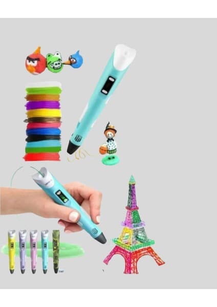 Abs ve Pla Filament Destekli 3D Yazıcı