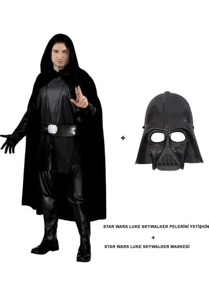 Wars Luke Skywalker Pelerini Yetişkin ve