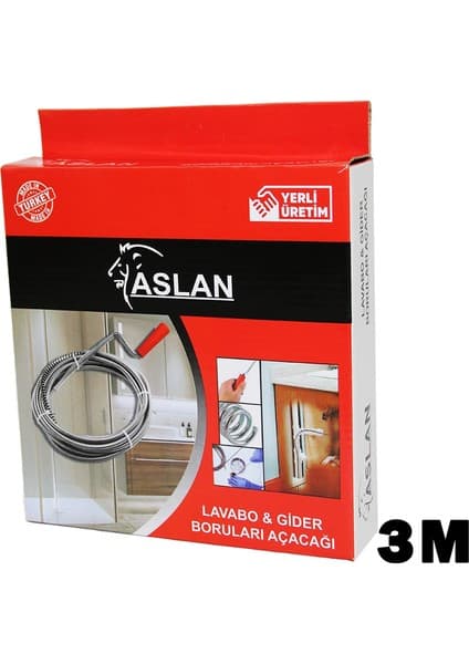 Motto Ticaret 3mt x 6mm Susta Spral Lavabo - Gider Açar