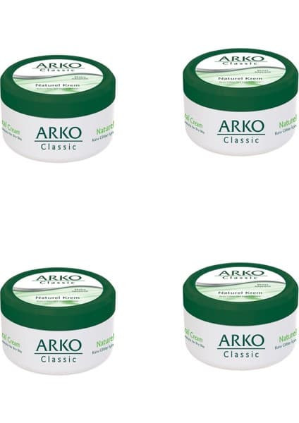 Motto Ticaret 4 Adet Arko Classic Naturel El Kremi 150ML