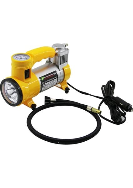 Motto Ticaret Fenerli Oto - Araç Hava Kompresörü Çakmaklık Fişlidc 12V - 15A - 150PSI - 35LPM