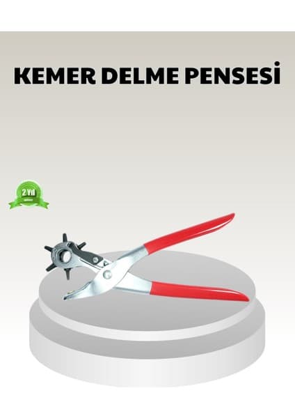 Toyigoo 6 Başlıklı Kemer Delme Pense Paslanmaz Çelik Çok