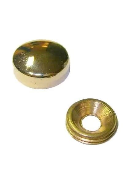 Mudanis Vida Kapama Kapağı 15 Mm, Sarı - 100
