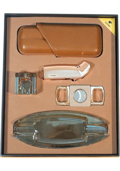 Cohiba Beşli Rose Gold Puro Seti