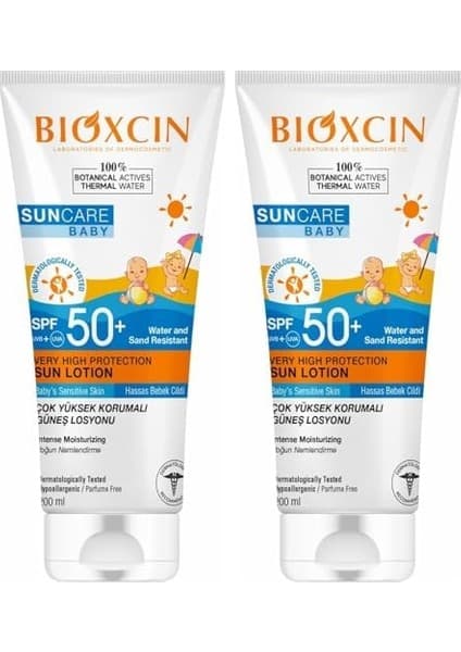 Hassas Ciltler Için Çok Yüksek Korumalı Mineral Güneş Kremi Bebek 50 Spf 100 ml (2