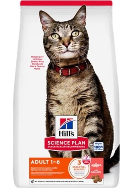 Hill's Hills Sp Somonlu Yetişkin Kedi Maması 1,5