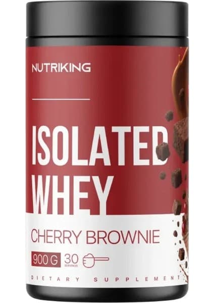 Nutriking Izole Whey 900G 30 Servis Protein Tozu Vişneli Brownie
