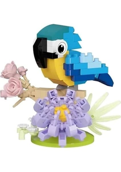 Eco Lounge LZ-8636 Loz Papağan 180 Parça Block Oyuncak-Mini