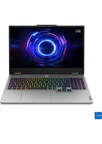 Lenovo LOQ Intel Core i7 13645HX 16GB 1TB SSD RTX5060 Freedos 15.6" FHD 144Hz Taşınabilir Bilgisayar 83JE01BETR