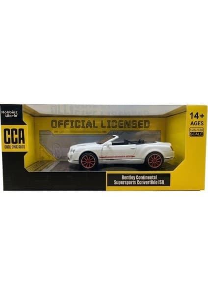 Sepetopia 1/32 Bentley Continental Supersports Convertible Isr Model