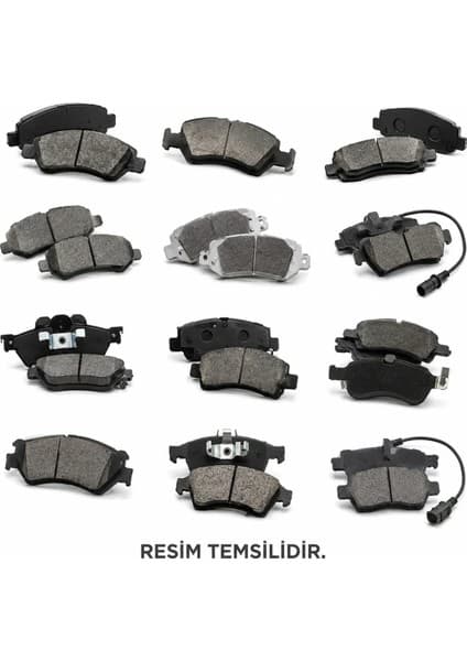 Beşer On Fren Balatası Megane Iı 1.4 16V Sedan (11 / 02 ) Scenıc Iı 1.4 (06 / 03