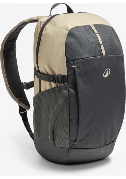 Decathlon Quechua 20 L Bej Sırt Çantası Arpenaz 100 Dayanıklı Polyester Malzeme ile Unisex
