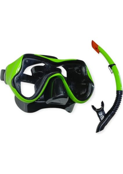 Colezium Dalış Maskesi ve Snorkel Yetişkin - 51714-YEŞİL - 1 Fiyatı