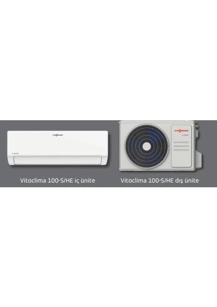 Viessmann Vitoclima 100-S Pro+Max 18.000 Btu Inverter Duvartipi Klima (Montaj Dahil )