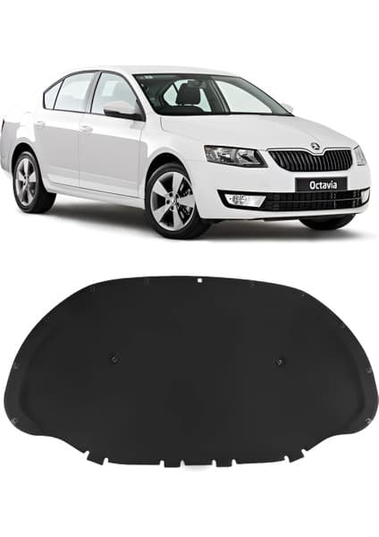 Gkl Skoda Octavia 2013-2017 Motor Kaput Keçesi Klipsli